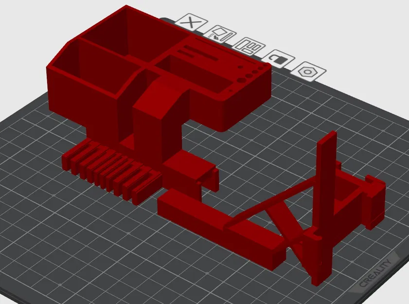 Giá đỡ góc và dây cáp Ender 3 V3 KE + Hộp dụng cụ - Image 2