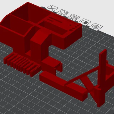 Giá đỡ góc và dây cáp Ender 3 V3 KE + Hộp dụng cụ
