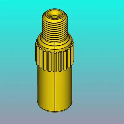 Adapter Van Xe Đạp d 6mm x 32G