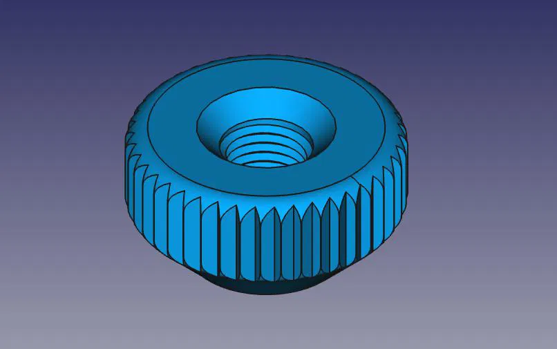 Đai Ốc Vặn Tay M8 x 1 / M8 x 1.25 - Image 1