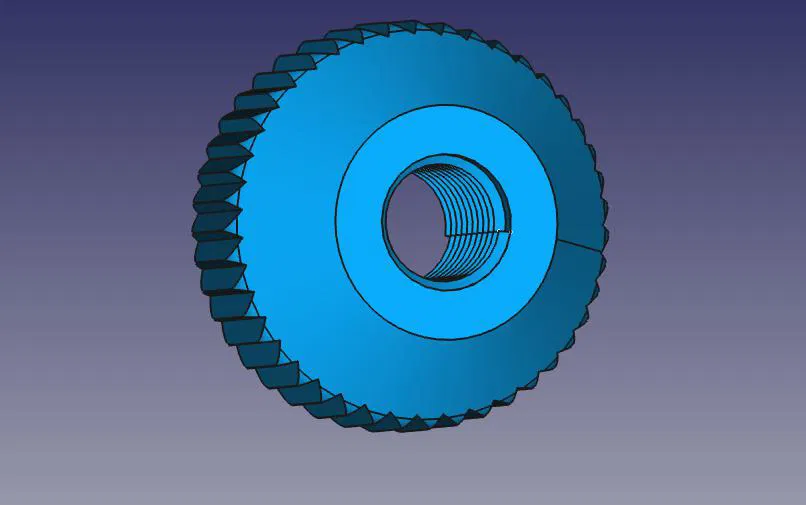 Đai Ốc Vặn Tay M8 x 1 / M8 x 1.25 - Image 3