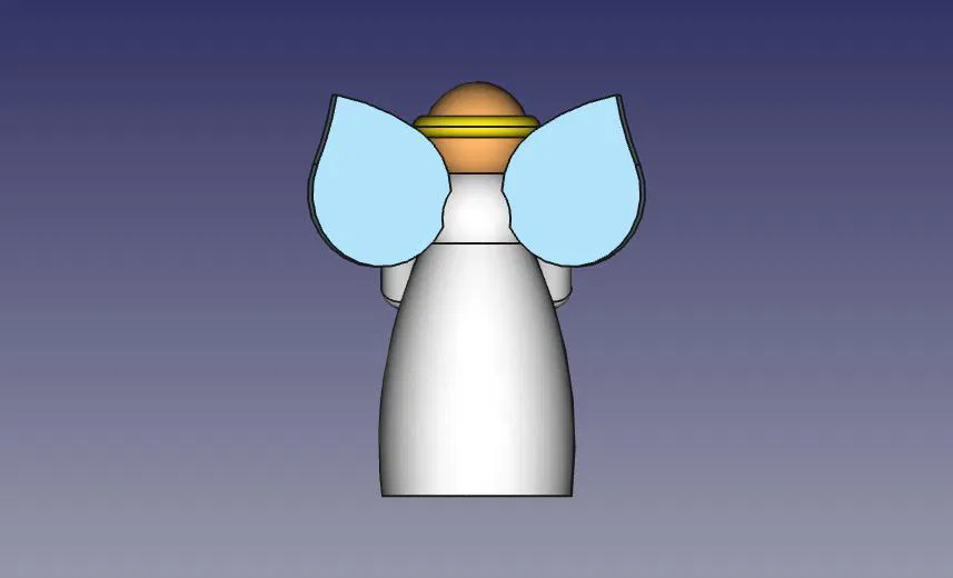 Thiên Thần Giáng Sinh Để Tô Màu - Image 3