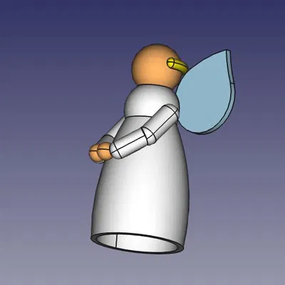 Thiên Thần Giáng Sinh Để Tô Màu