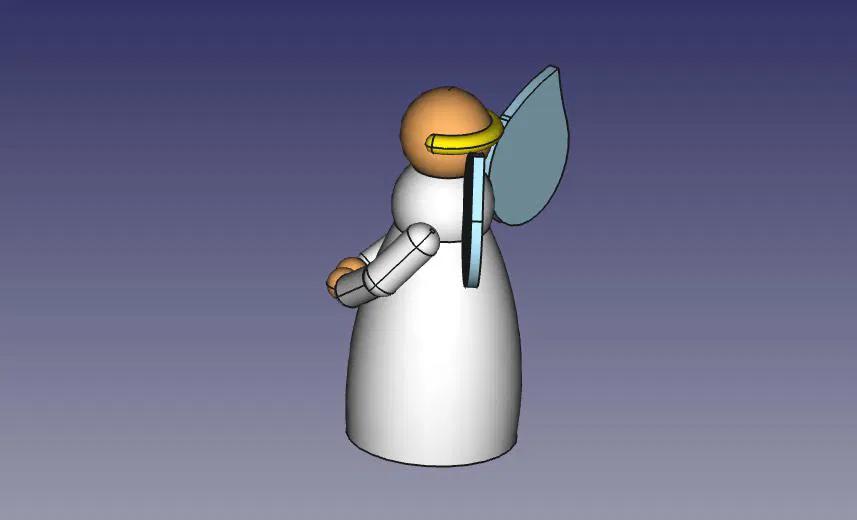 Thiên Thần Giáng Sinh Để Tô Màu - Image 6