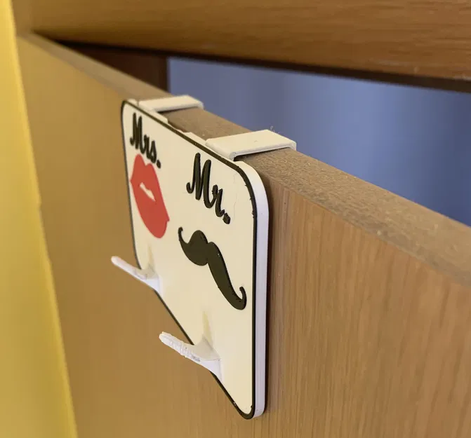 Móc Treo Cửa Cô Dâu Chú Rể (Mrs & Mr) - Image 3