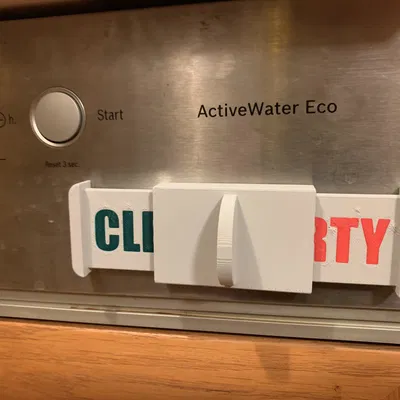 Biển Báo Tình Trạng Máy Rửa Bát (Phiên Bản MMU Có Nam Châm Tùy Chỉnh)