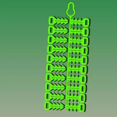 Móc Neo Cáp Cho Dây Rút 8-1.8x5 (20 Cái)