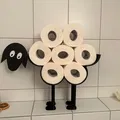 Chú Cừu Đen - Kệ Giấy Vệ Sinh - Không Cần Support - Thumbnail 1