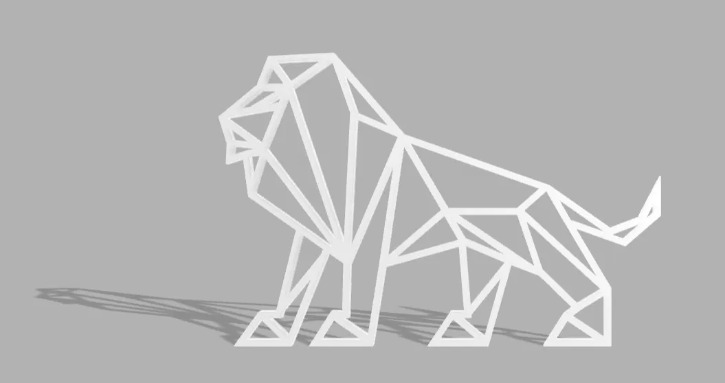 Sư Tử Hình Học - Image 1