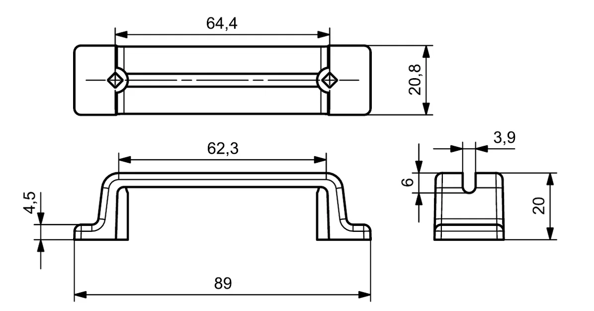 Tay nắm cho đồ nội thất cũ - Image 1