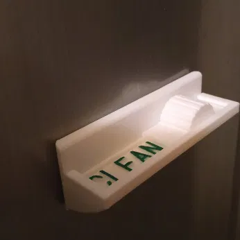 Biển báo máy rửa chén nằm ngang