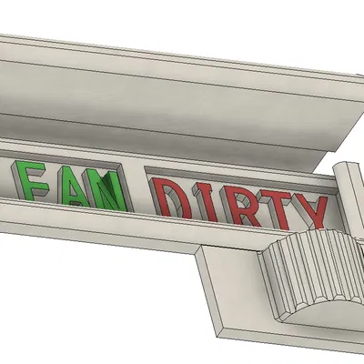 Biển báo máy rửa chén nằm ngang