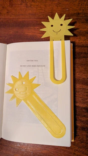 Bookmark Mặt Trời Vui Nhộn - Image 1