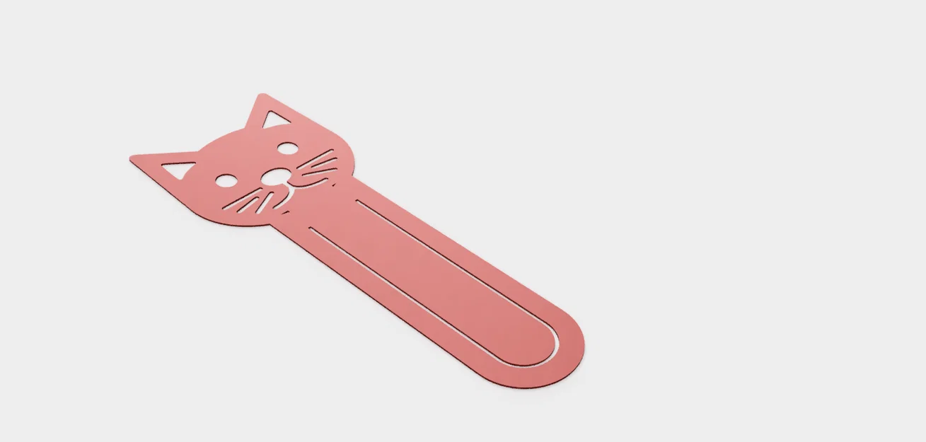 Bookmark Mèo - Lesezeichen Katze - Image 1