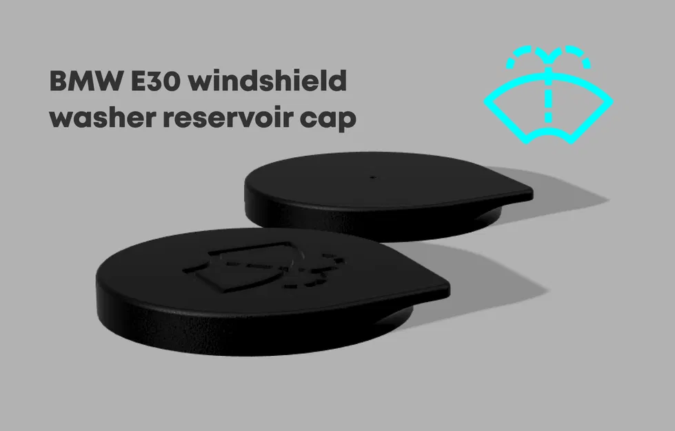 Nắp Bình Nước Rửa Kính BMW E30 Cải Tiến - Image 1