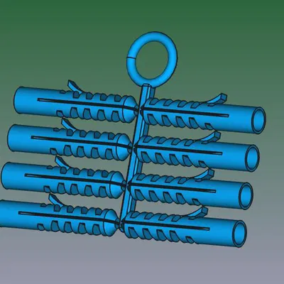 Mẫu Dübel d6-D8x39 (8 Cái)