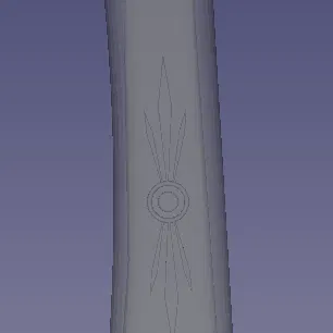 Kiếm Bất Hoại - Hướng dẫn in 3D