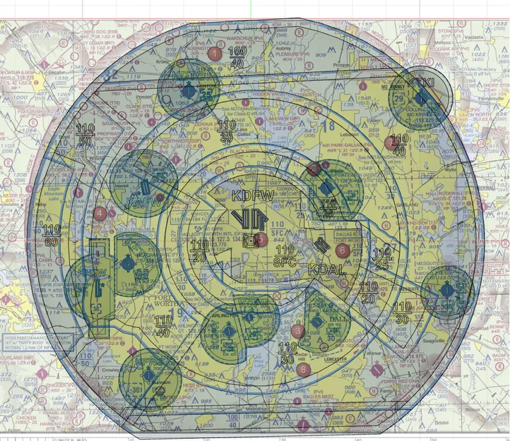 Khu vực Đầu cuối KDFW (Điều chỉnh theo Tài liệu Bổ sung Kiểm tra) - Image 1