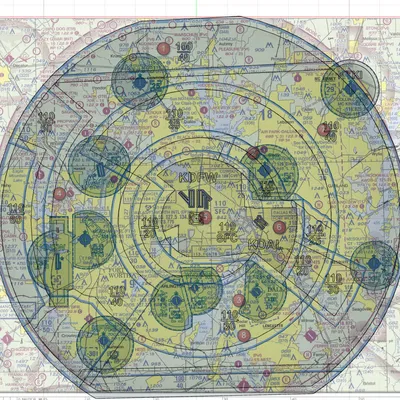 Khu vực Đầu cuối KDFW (Điều chỉnh theo Tài liệu Bổ sung Kiểm tra)