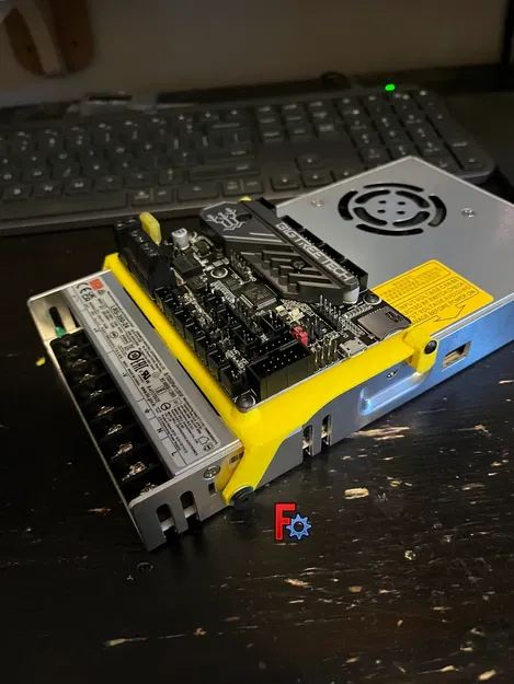 Giá đỡ Mainboard SKR Mini E3 V3.0 cho Nguồn Mean Well LRS-350-24 - Image 1