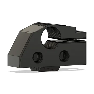 Prusa i3 MK3S+: Ngàm giữ thanh y cho ốc vuông rộng hơn