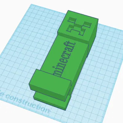 Mô Hình Creeper Minecraft