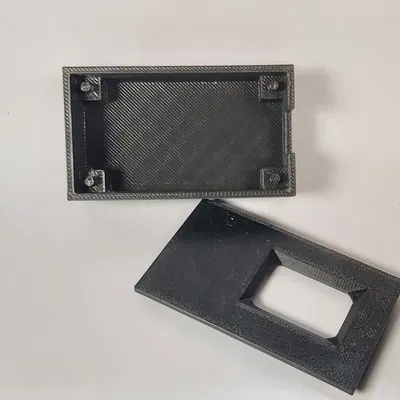 Vỏ hộp cho màn hình OLED 0.96 inch ESP8266 [KHÔNG CẦN VÍT]