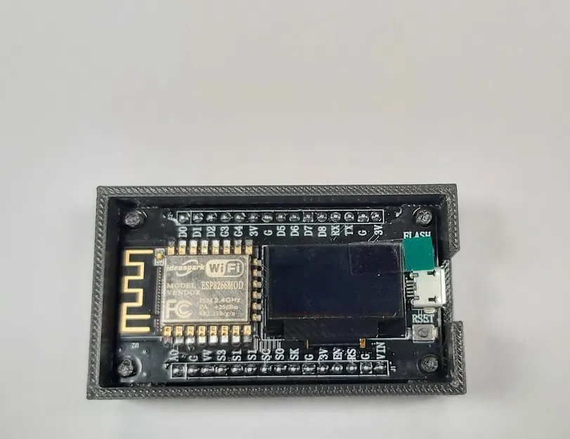 Vỏ hộp cho màn hình OLED 0.96 inch ESP8266 [KHÔNG CẦN VÍT] - Image 3