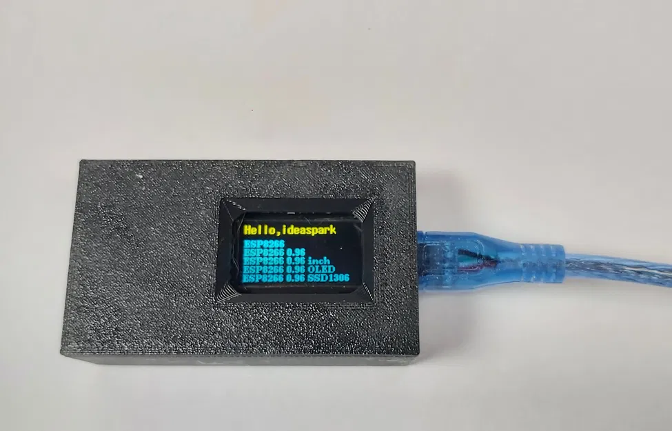 Vỏ hộp cho màn hình OLED 0.96 inch ESP8266 [KHÔNG CẦN VÍT] - Image 5