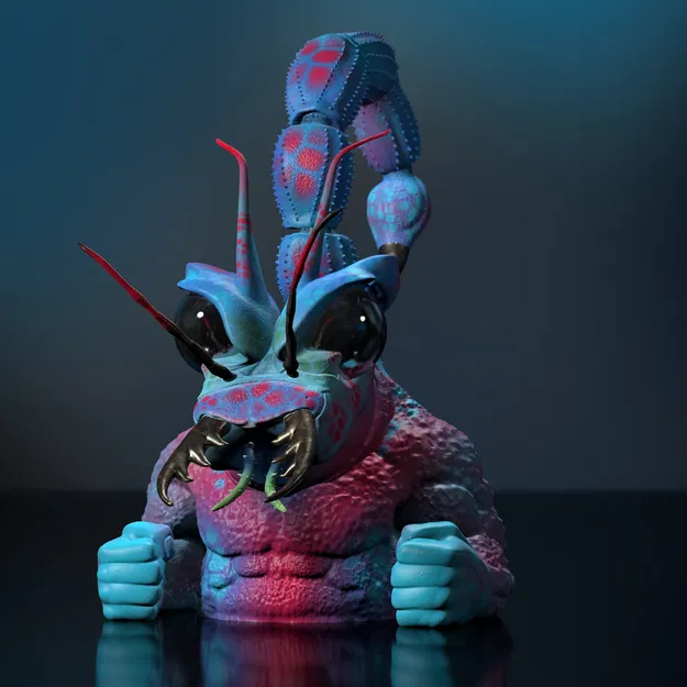 Mô Hình In 3D Bọ Cạp - Dozer - Fantasy Phức Tạp - Image 1