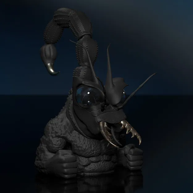 Mô Hình In 3D Bọ Cạp - Dozer - Fantasy Phức Tạp - Image 2