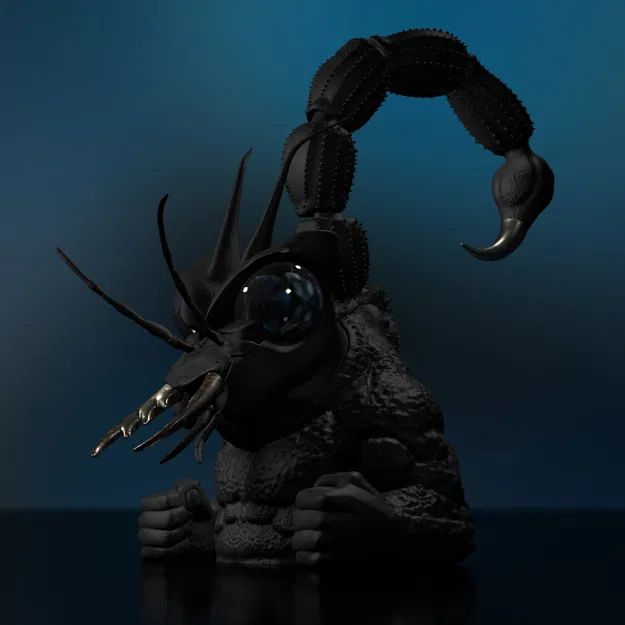 Mô Hình In 3D Bọ Cạp - Dozer - Fantasy Phức Tạp - Image 20