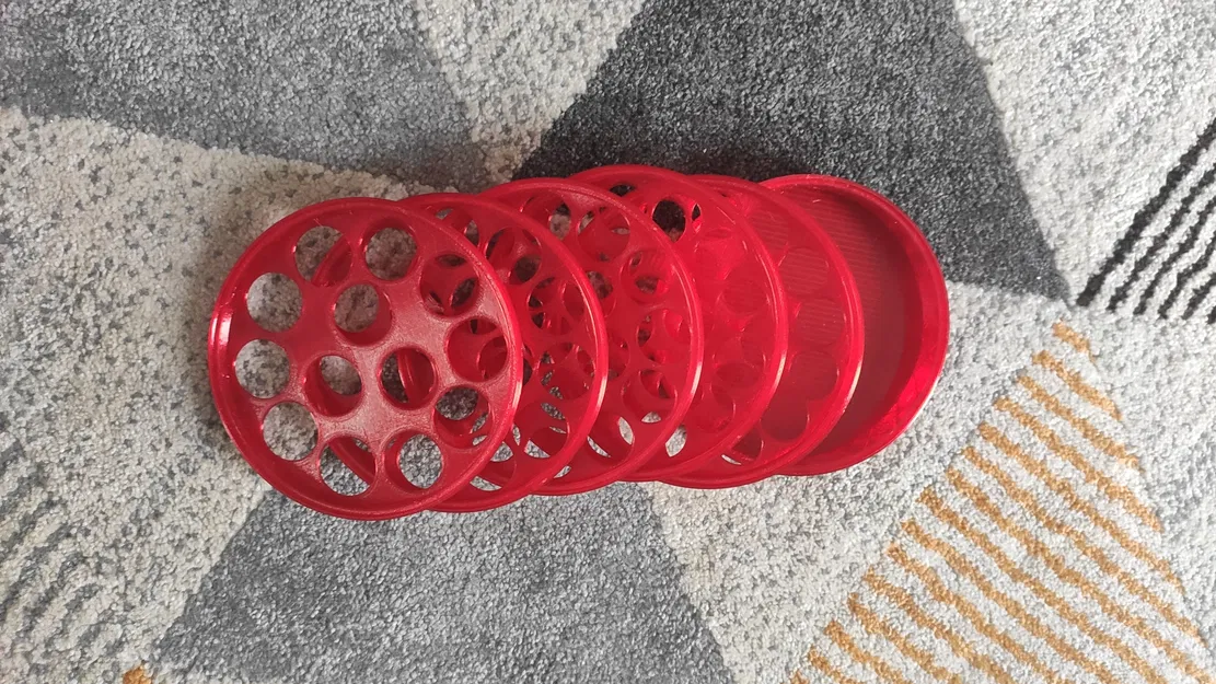 Cái phân loại tiền xu Séc 50Kč - 1Kč có thể xếp chồng - Image 2