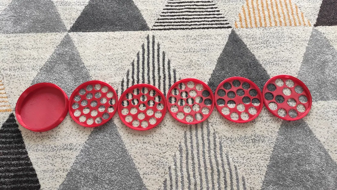 Cái phân loại tiền xu Séc 50Kč - 1Kč có thể xếp chồng - Image 6