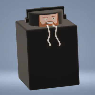 Mô hình CaseOh như một mảnh Lego 1x1