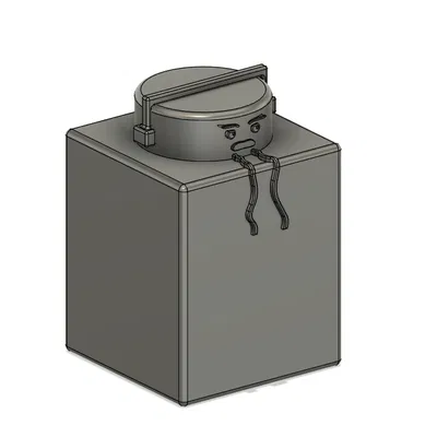 Mô hình CaseOh như một mảnh Lego 1x1