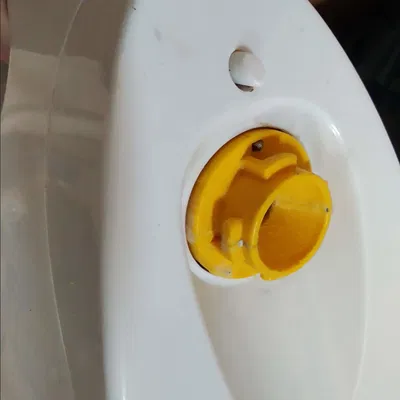 Mặt bích máy xay thịt Alpina bị gãy