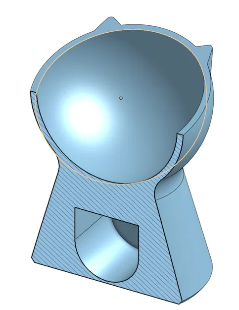 Tô cho mèo đứng có túi đựng tạ đối trọng tích hợp - Image 3