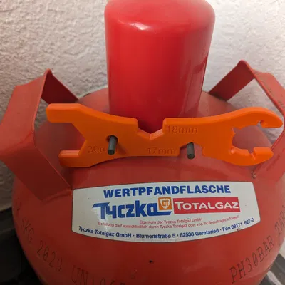 Chìa Khóa Vặn Bình Gas / Van Giảm Áp - Gasflaschenschlüssel