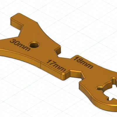 Chìa Khóa Vặn Bình Gas / Van Giảm Áp - Gasflaschenschlüssel