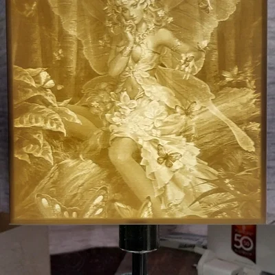 Lithophane Tiên Nữ 4 Tấm