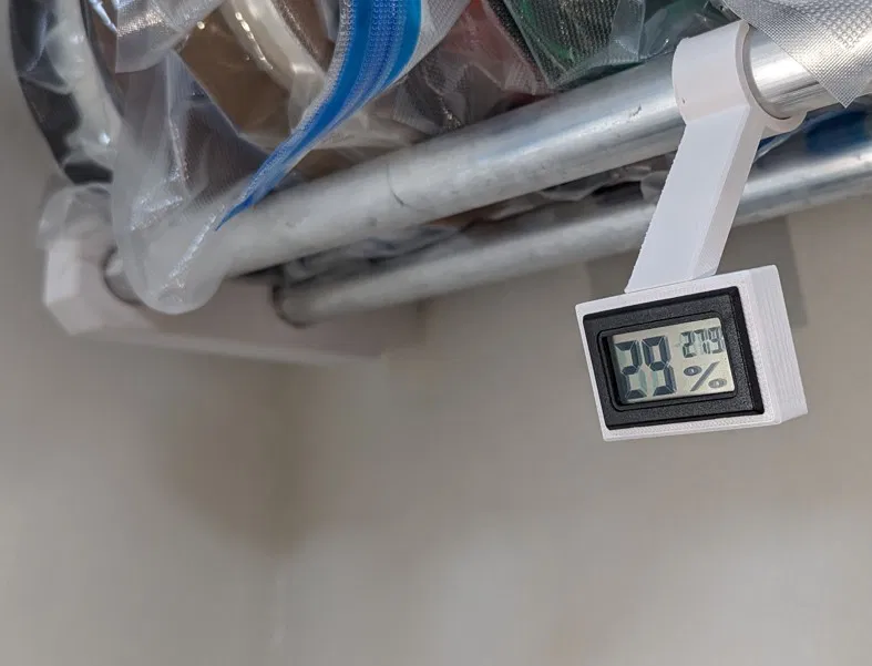 Giá đỡ cảm biến độ ẩm/nhiệt độ cho ống 25mm - Image 2