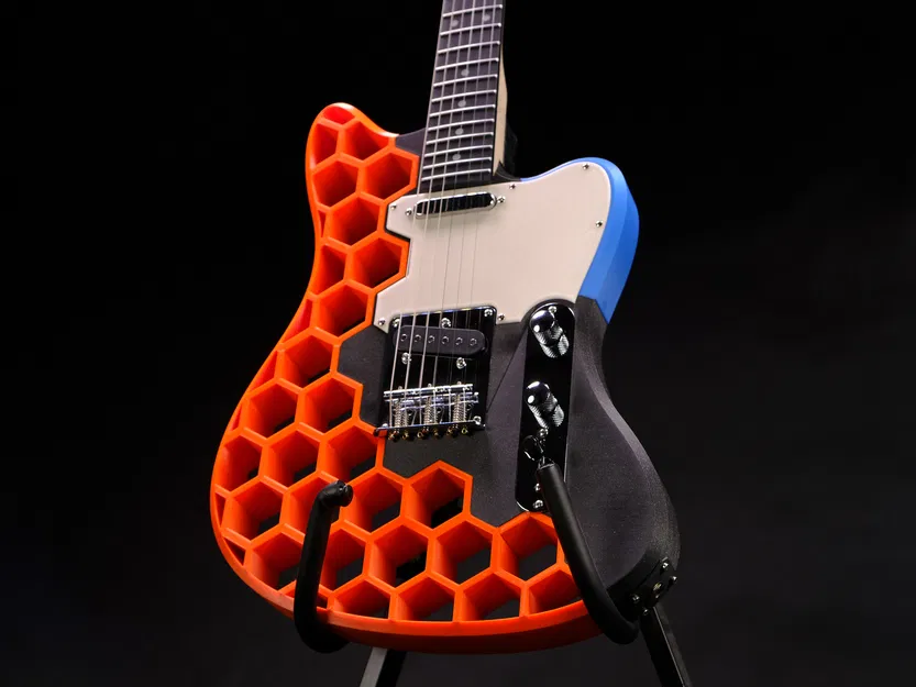 The Prusacaster - Đàn Guitar In 3D - Image 1