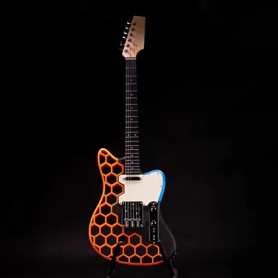 The Prusacaster - Đàn Guitar In 3D