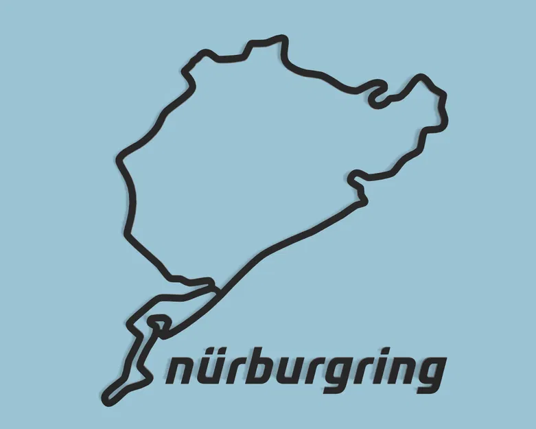 Mô hình đường đua Nurburgring - Image 1