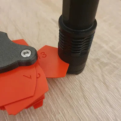 Thước Đo Bán Kính 1-25mm | Radius Gauge (M4)