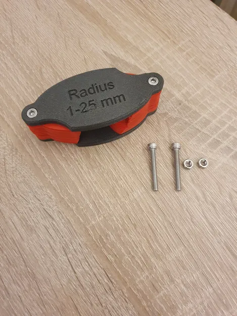 Thước Đo Bán Kính 1-25mm | Radius Gauge (M4) - Image 4