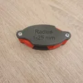 Thước Đo Bán Kính 1-25mm | Radius Gauge (M4) - Thumbnail 5