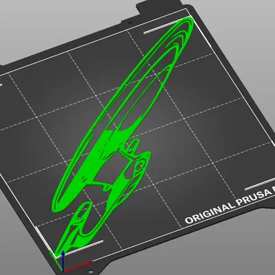 Tranh Tường Hình Bóng Thuyền Enterprise D Star Trek