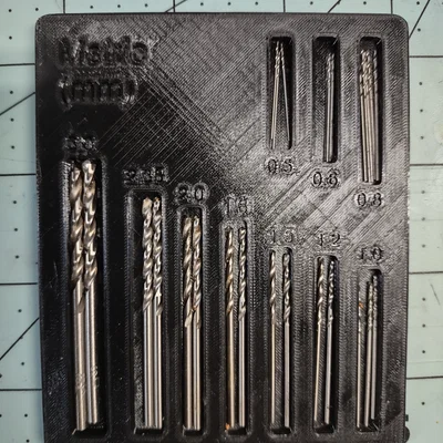 Hộp Đựng Mũi Khoan Siêu Nhỏ Harbor Freight